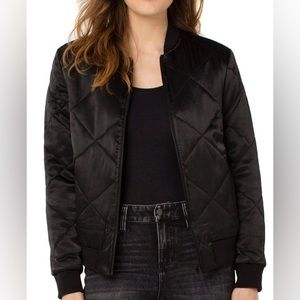 Quilted Bomber Jacket